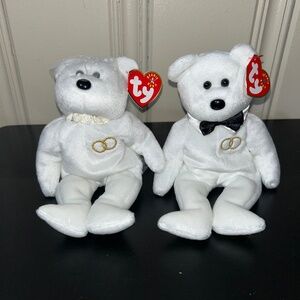 2001 Ty Beanie Babies "Mr. & Mrs."